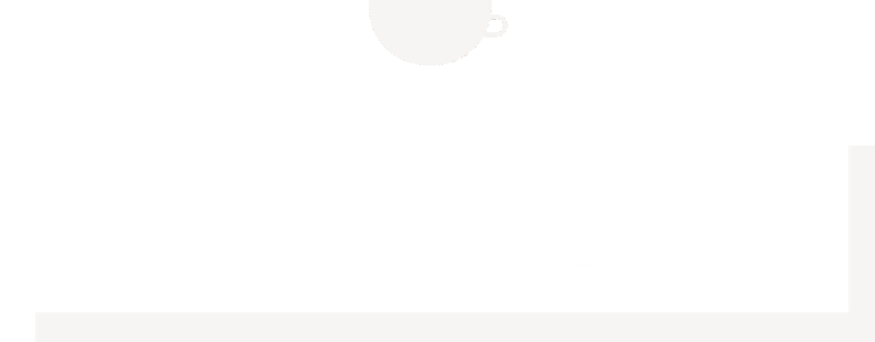 Logo Cafe La Alamedilla blanco